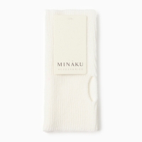 Митенки женские MINAKU, цвет молочный, 18 см Митенки женские MINAKU, цвет молочный, 18 см