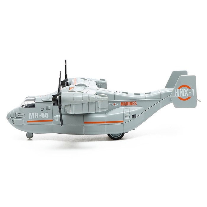 Самолёт «Армия», 1:72, свет, звук, инерция, серый Самолёт «Армия», 1:72, свет, звук, инерция, серый