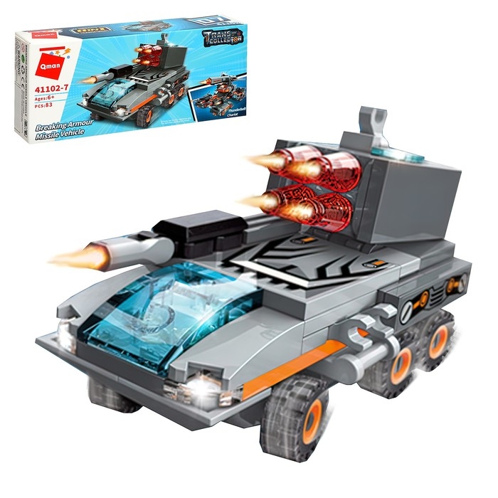 Конструктор Трансформер &laquo;Разрушитель&raquo;, 8 видов, МИКС