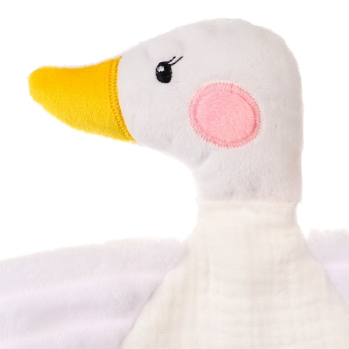 Комфортер - игрушка &laquo;Гусёнок&raquo;, цвет белый, Мякиши