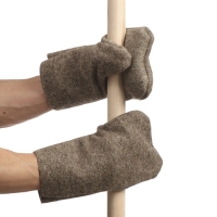Рукавицы, сукно, брезентовый наладонник, коричневые, Greengo Рукавицы, сукно, брезентовый наладонник, коричневые, Greengo