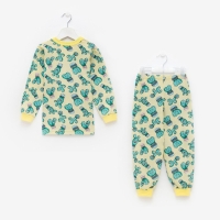 Пижама для мальчика, цвет жёлтый/кактусы, рост 92 см Пижама для мальчика, цвет жёлтый/кактусы, рост 92 см