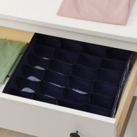 Органайзер для хранения белья Доляна &laquo;Мозаика&raquo;, 24 отделения, 30&times;33&times;10 см, цвет синий