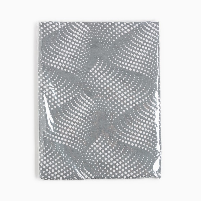 Пододеяльник 1,5 сп Экономь и Я 147*210&plusmn;3 "Иллюзия" цв.серый120 гр/м2,100%хлопок,бязь