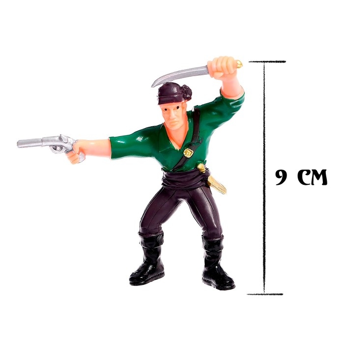 Набор фигурок «Пиратские сокровища», 23 предмета Набор фигурок «Пиратские сокровища», 23 предмета