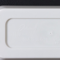 Кашпо для цветов прямоугольное Доляна &laquo;Глянец&raquo;, 900 мл, 18,5&times;10&times;8 см, цвет чёрный/белый