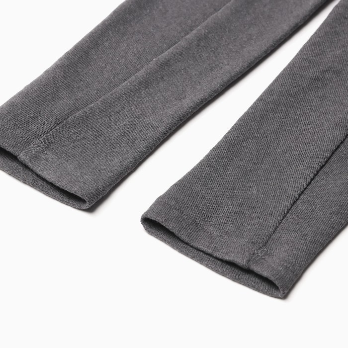 Термобелье для мальчика (лонгслив, легинсы) цвет графит меланж, рост 164 Термобелье для мальчика (лонгслив, легинсы) цвет графит меланж, рост 164