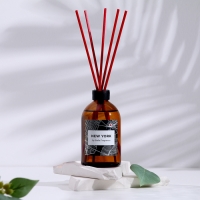 Диффузор ароматический, "NEW YORK", кедр, мята, 100мл Диффузор ароматический, "NEW YORK", кедр, мята, 100мл