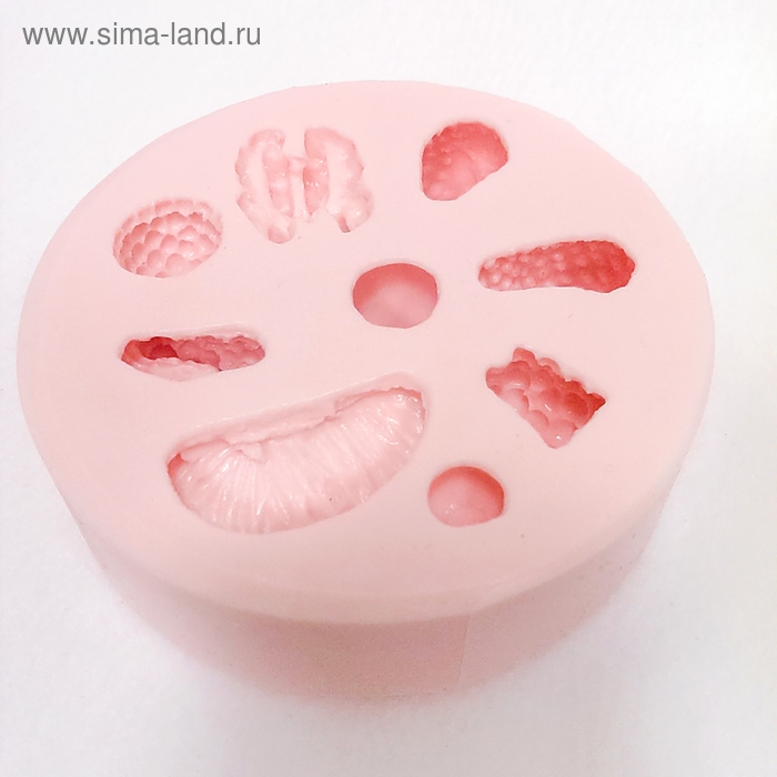 Силиконовая форма для мыла "Ягоды"