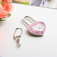 Замок свадебный с ключом &laquo;Вместе навсегда&raquo;.