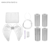 Карнавальный костюм «Ангел», сделай сам, корсет, ленты, брошки, аксессуары Карнавальный костюм «Ангел», сделай сам, корсет, ленты, брошки, аксессуары