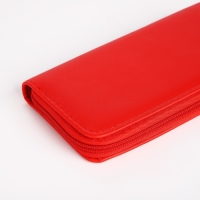 Кошелёк женский на молнии, цвет красный Кошелёк женский на молнии, цвет красный