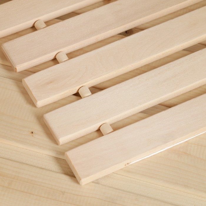 Коврик-сидушка из липы, 41х35х1 см Коврик-сидушка из липы, 41х35х1 см