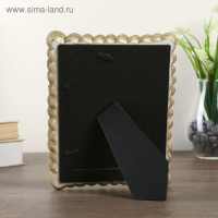 Фоторамка полистоун 10х15 см "Лепестки спираль" золото 22х17 см Фоторамка полистоун 10х15 см "Лепестки спираль" золото 22х17 см