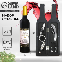 Набор для вина «Шальной императрицы», 5 предметов Набор для вина «Шальной императрицы», 5 предметов
