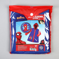 Дождевик детский, размер S, 92-98 см, Человек-Паук