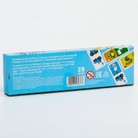 Домино &laquo;Синий трактор&raquo;, 28 деталей