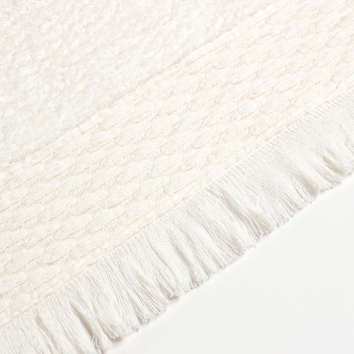 Полотенце махровое Love Life &laquo;Аморе&raquo; 50х90 см, белый, 100% хл, 450 гр/м2