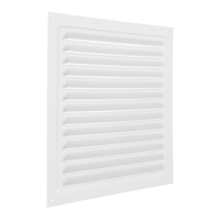 Решетка вентиляционная ZEIN Люкс РМ2525, 250 х 250 мм, с сеткой, металлическая, белая Решетка вентиляционная ZEIN Люкс РМ2525, 250 х 250 мм, с сеткой, металлическая, белая