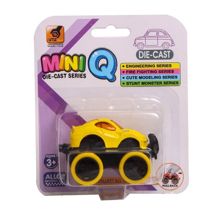 Джип металлический &laquo;Биг-Фут&raquo;, инерция, МИКС