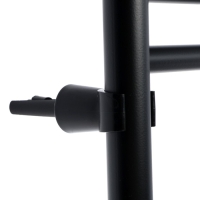 Полотенцесушитель электрический ZEIN PE-08 "Богема", 500х800 мм,10 перекладин, черный Полотенцесушитель электрический ZEIN PE-08 "Богема", 500х800 мм,10 перекладин, черный