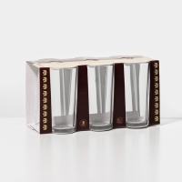 Набор высоких стеклянных стаканов «Ода», 230 мл, 6 шт Набор высоких стеклянных стаканов «Ода», 230 мл, 6 шт