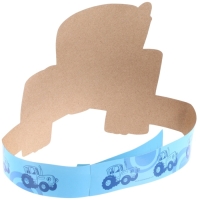 Набор карнавальных масок Зверята, Синий трактор 5 шт. Набор карнавальных масок Зверята, Синий трактор 5 шт.