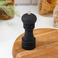 Мельница для специй Доляна «Зефир», 16×5,5 см, керамический механизим, цвет чёрное дерево Мельница для специй Доляна «Зефир», 16×5,5 см, керамический механизим, цвет чёрное дерево