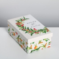 Набор подарочных коробок 10 в 1 &laquo;Тепла и уюта&raquo;, 12 х 7 х 4 - 32.5 х 20 х 12.5 см, Новый год