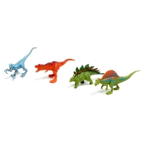 Набор металлических машинок «Дино парк», с динозаврами, стреляют пулями, МИКС Набор металлических машинок «Дино парк», с динозаврами, стреляют пулями, МИКС