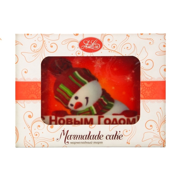 Новый год. Мармеладный торт "Новый год", МИКС, 350 г
