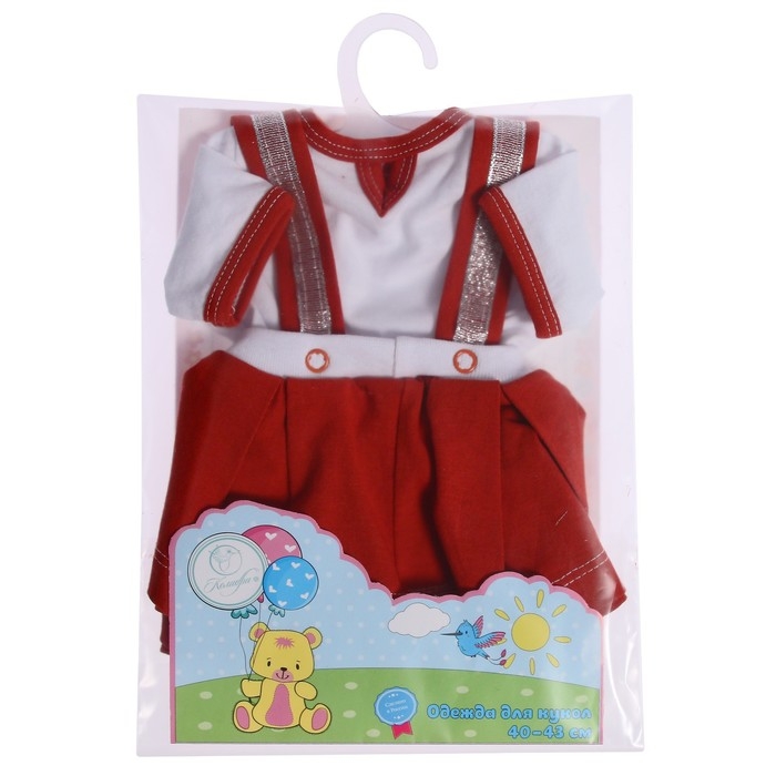 Одежда для кукол &laquo;Кофточка с сарафаном&raquo;