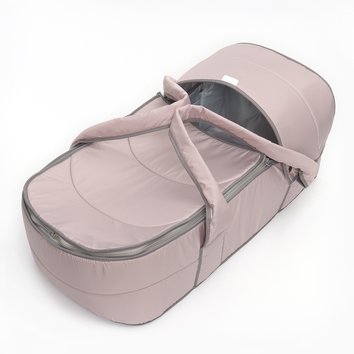 Люлька-переноска для новорожденных  &laquo;Ассорти&raquo;, цвет какао