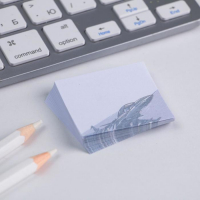 Бумажный блок в пластиковом футляре &laquo;С 23 февраля&raquo;, 100 листов + 3 стикера