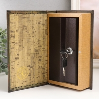 Сейф-книга дерево кожзам "Телефонный справочник" 21х13х5 см