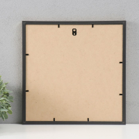 Фоторамка пластик "МИРАМ" 30х30 см, 636411-33, золото (пластиковый экран)