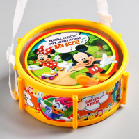 Барабан «Микки Маус и друзья: Весёлые ноты», МИКС Барабан «Микки Маус и друзья: Весёлые ноты», МИКС