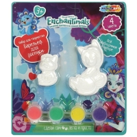 Набор для творочества &laquo;Барельеф для росписи. Энчантималс&raquo;, 2 шт.