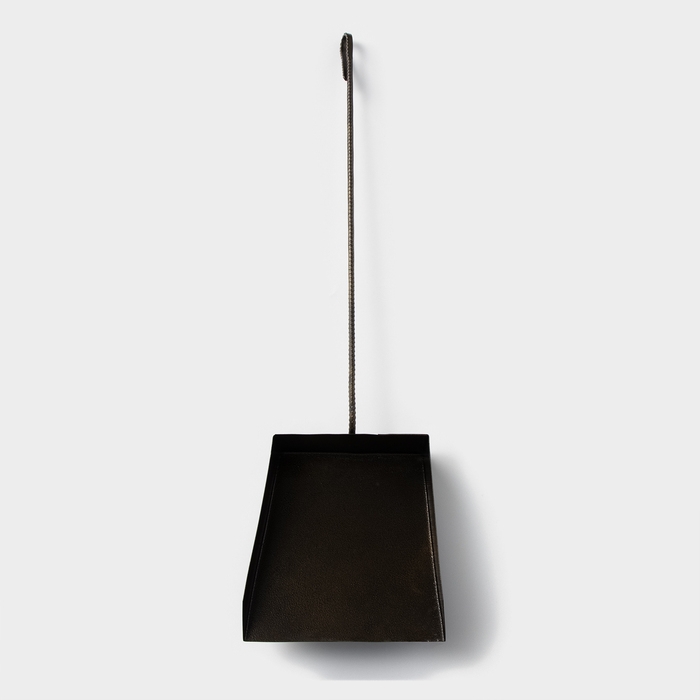 Совок для золы Доляна &laquo;Большой&raquo;, 20&times;20 см, длина 60 см, цвет МИКС