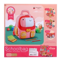 Дом для кукол «Рюкзачок» с куклами, мебелью и аксессуарами Дом для кукол «Рюкзачок» с куклами, мебелью и аксессуарами