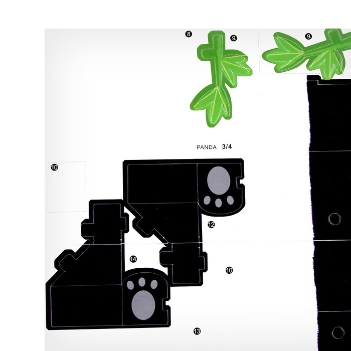 Набор для творчества создние 3D фигурки &laquo;Панда&raquo;