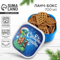 Новый год. Ланч-бокс &laquo;Сладкое настроение&raquo;, 700 мл
