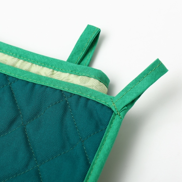 Набор кух. Этель Winter story варежка 15х28см, прихватка 19х19см,100%хл