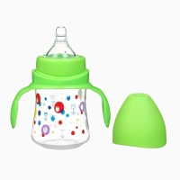 Бутылочка для кормления &Oslash;50мм ШГ, +0мес., 150мл, цвет зеленый