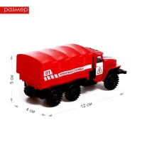 Грузовик металлический «УРАЛ», инерция, масштаб 1:43 Грузовик металлический «УРАЛ», инерция, масштаб 1:43