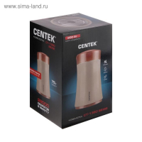 Кофемолка Centek CT-1350 Beige, электрическая, 200 Вт, 75 г, бежевая Кофемолка Centek CT-1350 Beige, электрическая, 200 Вт, 75 г, бежевая