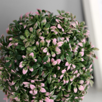 Бонсай в горшке "Цветные листочки" 10х19 см, микс