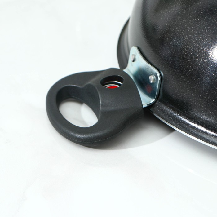 Казан Forever, 3,5 л, d=28 см, две съёмные ручки, стеклянная крышка, антипригарное покрытие, цвет чёрный Казан Forever, 3,5 л, d=28 см, две съёмные ручки, стеклянная крышка, антипригарное покрытие, цвет чёрный