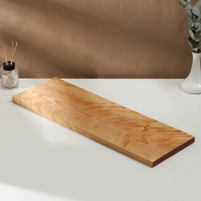 Доска разделочная деревянная Adelica, 60&times;20&times;2 см, покрыта маслом, цельная берёза