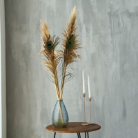 Перо павлина для декора 1 шт., размер — от 90 до 100 см Перо павлина для декора 1 шт., размер — от 90 до 100 см